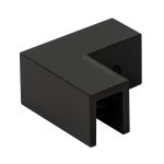 Glass-to-Glass 90 Degree Sleeve Over Clamp – Oil Rubbed Bronze
