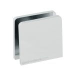 Wall-to-Glass Clamp – Chrome Polished