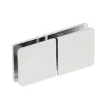 Glass-to-Glass 180 Degree Clamp (Split Face) – Chrome Polished