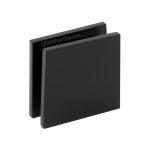 Wall-to-Glass Square Edge Clamp – Oil Rubbed Bronze