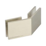 Heavy Duty Glass-to-Glass 135 Clip – Br Nickel