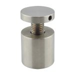 Glass Display Standoff 1″ length – Br Nickel Finish