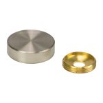 Decorative Brass Screw Cap – Br. Nickel