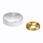Decorative Brass Screw Cap – Chrome Finish