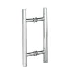 8″ Center-to-Center Round Ladder Handle – Chrome Polished