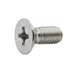 Stainless Steel Screw for Hinge Cover Plate – Brushed Stainless