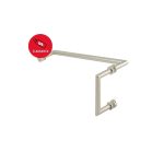 6″ Pull & 18″ Mitered Corner Towel Bar – Br.Nickel Finish