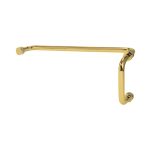 6″ Pull & 18″ Towel Bar Combo – Polished Brass