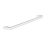 18” Square Towel Bar for Bypass System – Chrome Polished