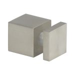 Glass Display Standoff 1″ length (Square) – Brushed Nickel Finish