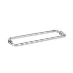 24″ Back-to-Back Traditional Towel Bar – Chrome Finish