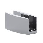 Sliding System Adjustable Floor Guide – Polished Stainless
