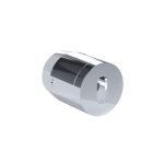 Wall-to-Track Connector – Chrome