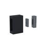 SQ2SD Wall Mount Connector – Matte Black