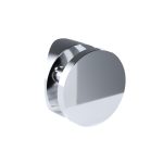 MSDS180 Glass-to-Track Connector – Chrome