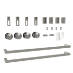 Twin System – Brushed Stainless