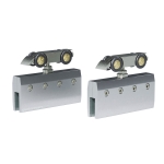 Roller Kit for Aventura System – Brushed Stainless