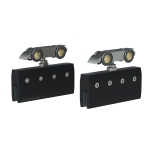 Roller Kit for Aventura System – Matte black