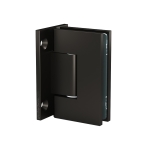 Wall-to-Glass Full Back Malibu Hinge – Oil Rubbed Bronze