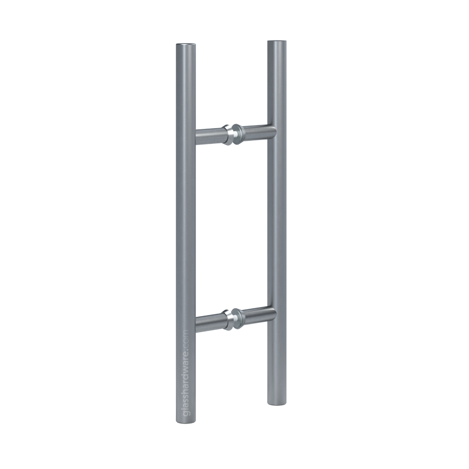 24″ Round Commercial Ladder Handle - Brushed Stainless