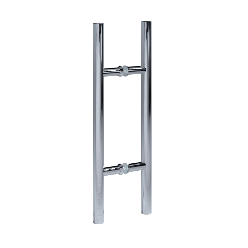 24″ Round Commercial Ladder Handle - Polished Stainless