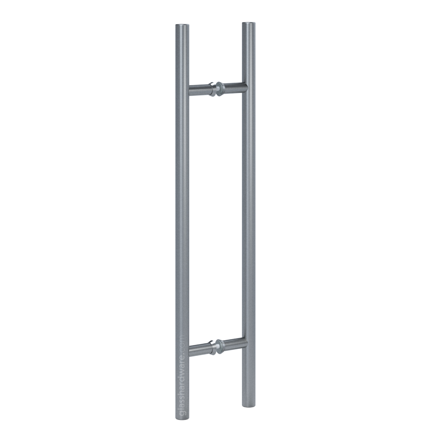 36" Round Commercial Ladder Handle - Brushed Stainless