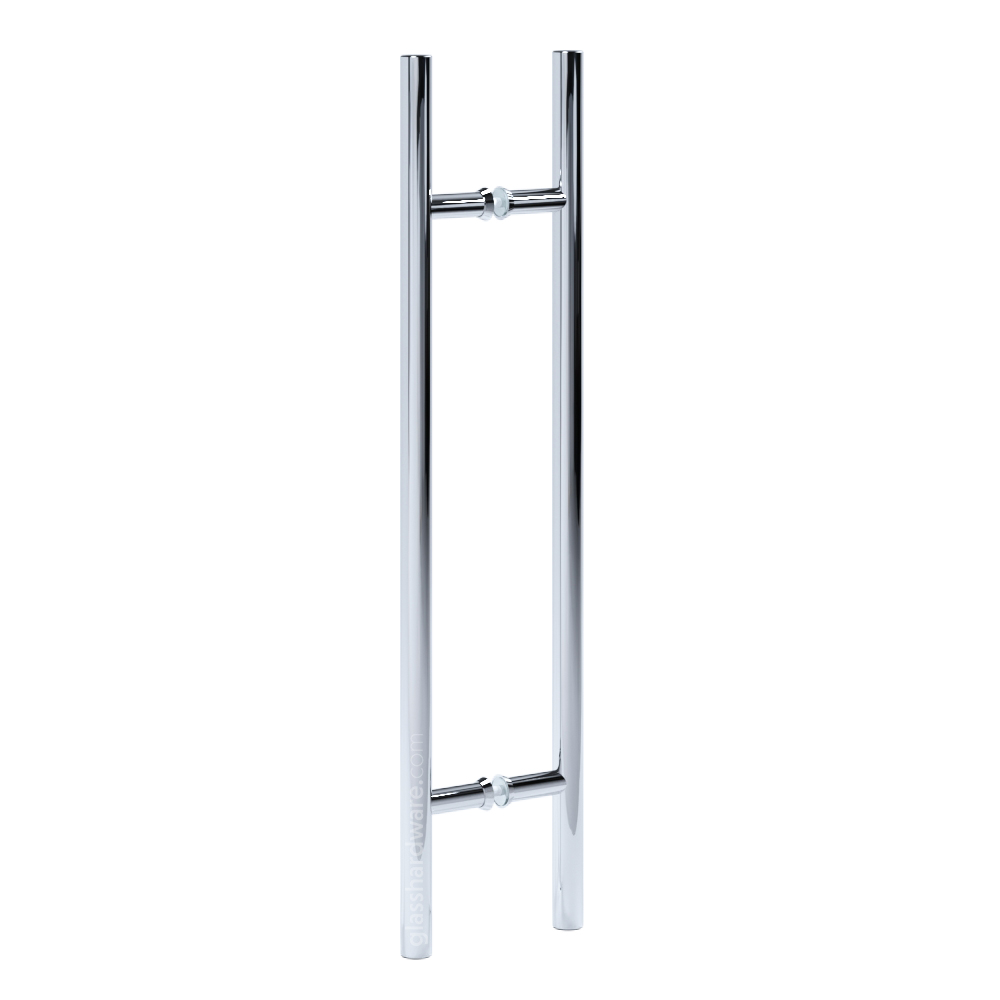 36" Round Commercial Ladder Handle - Polished Stainless