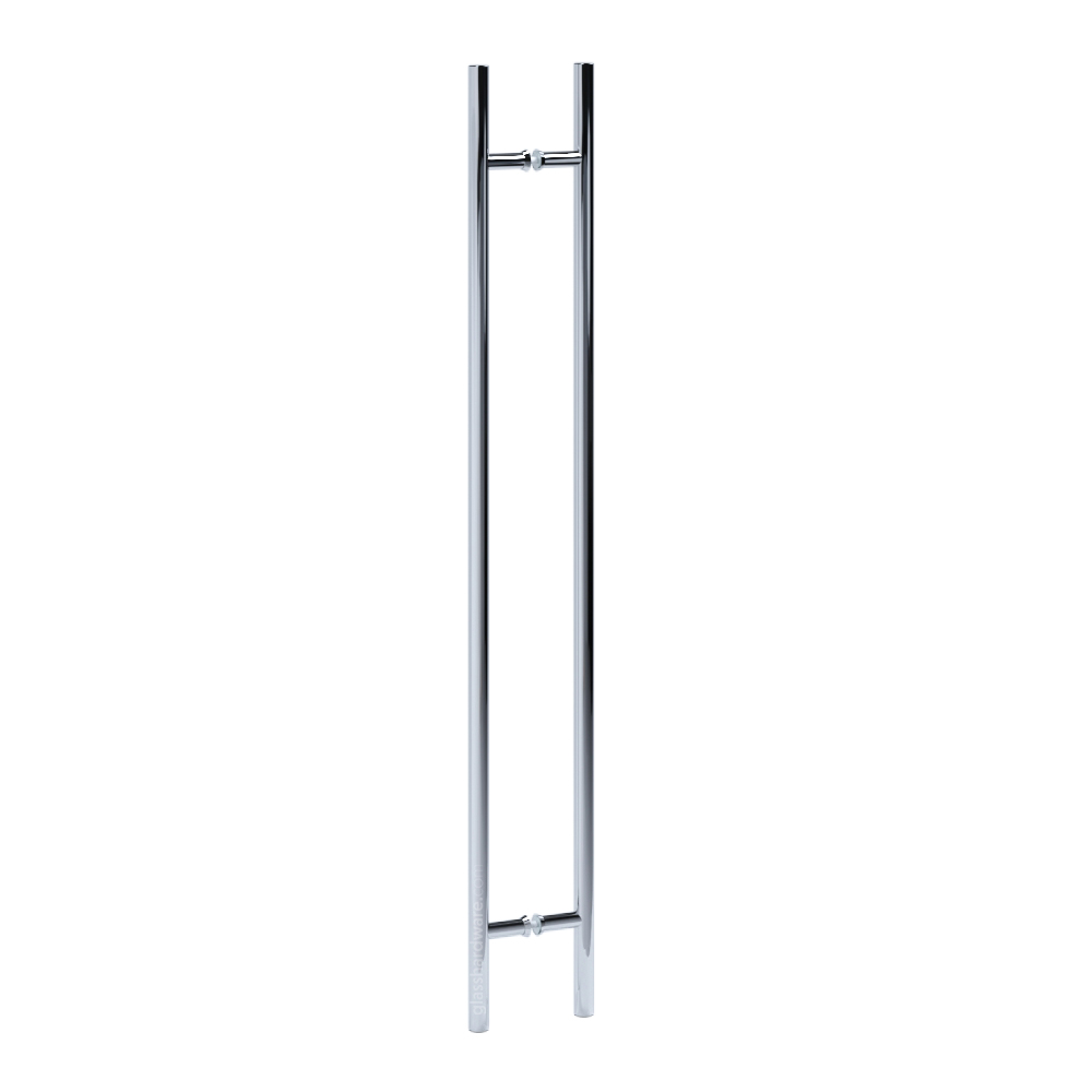60" Round Commercial Ladder Handle - Polished Stainless
