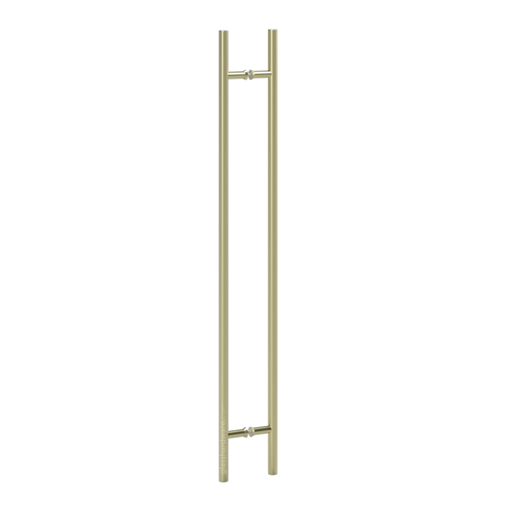 60" Round Commercial Ladder Handle - Gold Brushed