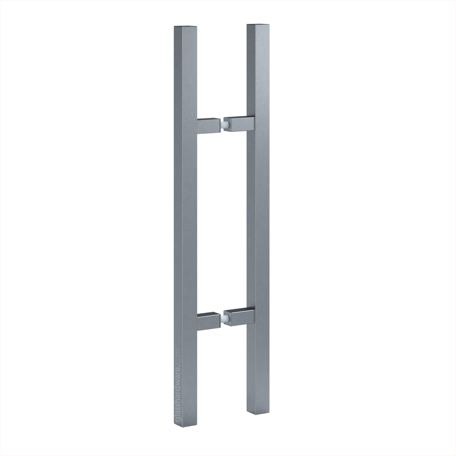 24″ Square Commercial Ladder Handle - Brushed Stainless