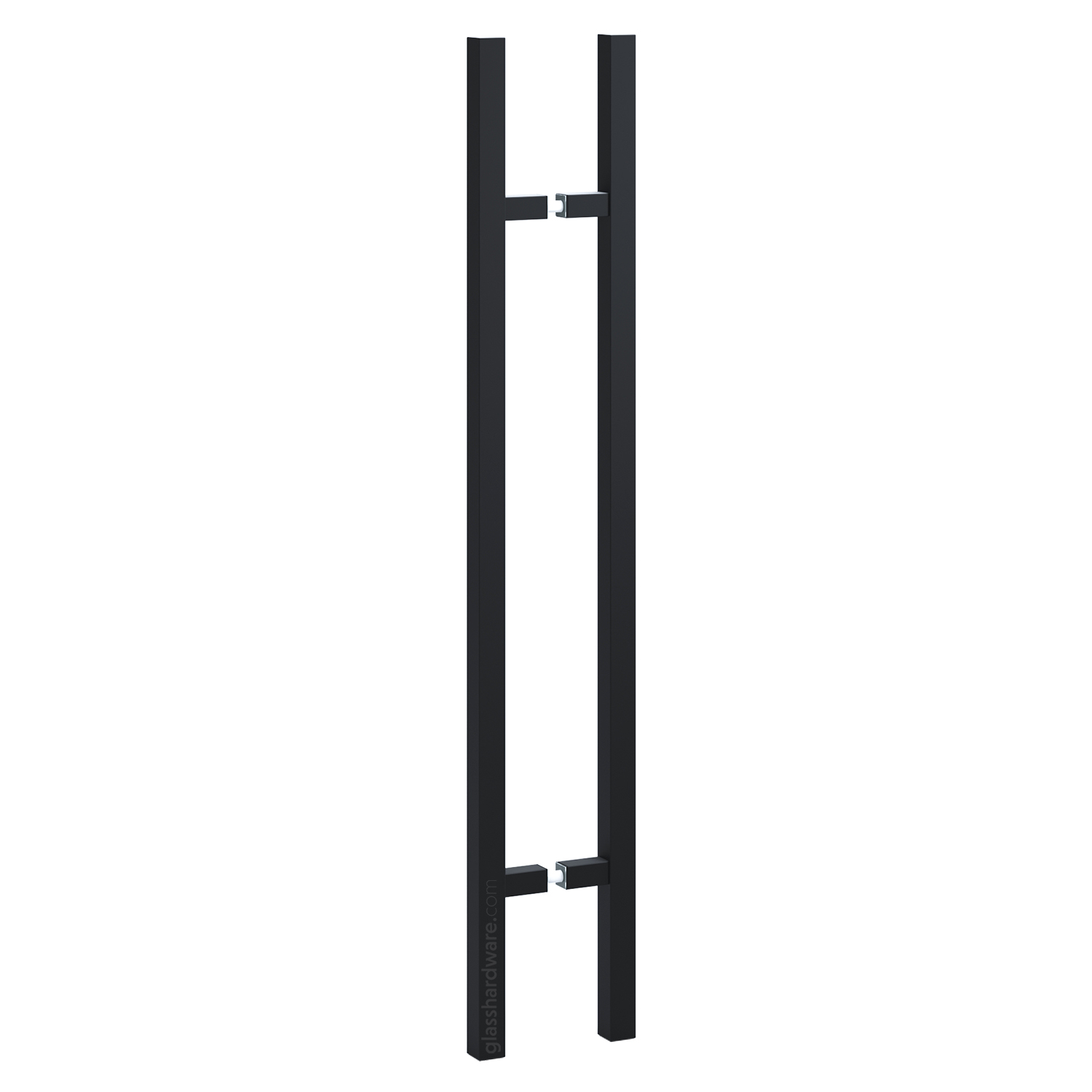 36" Square Commercial Ladder Handle - Matte Black