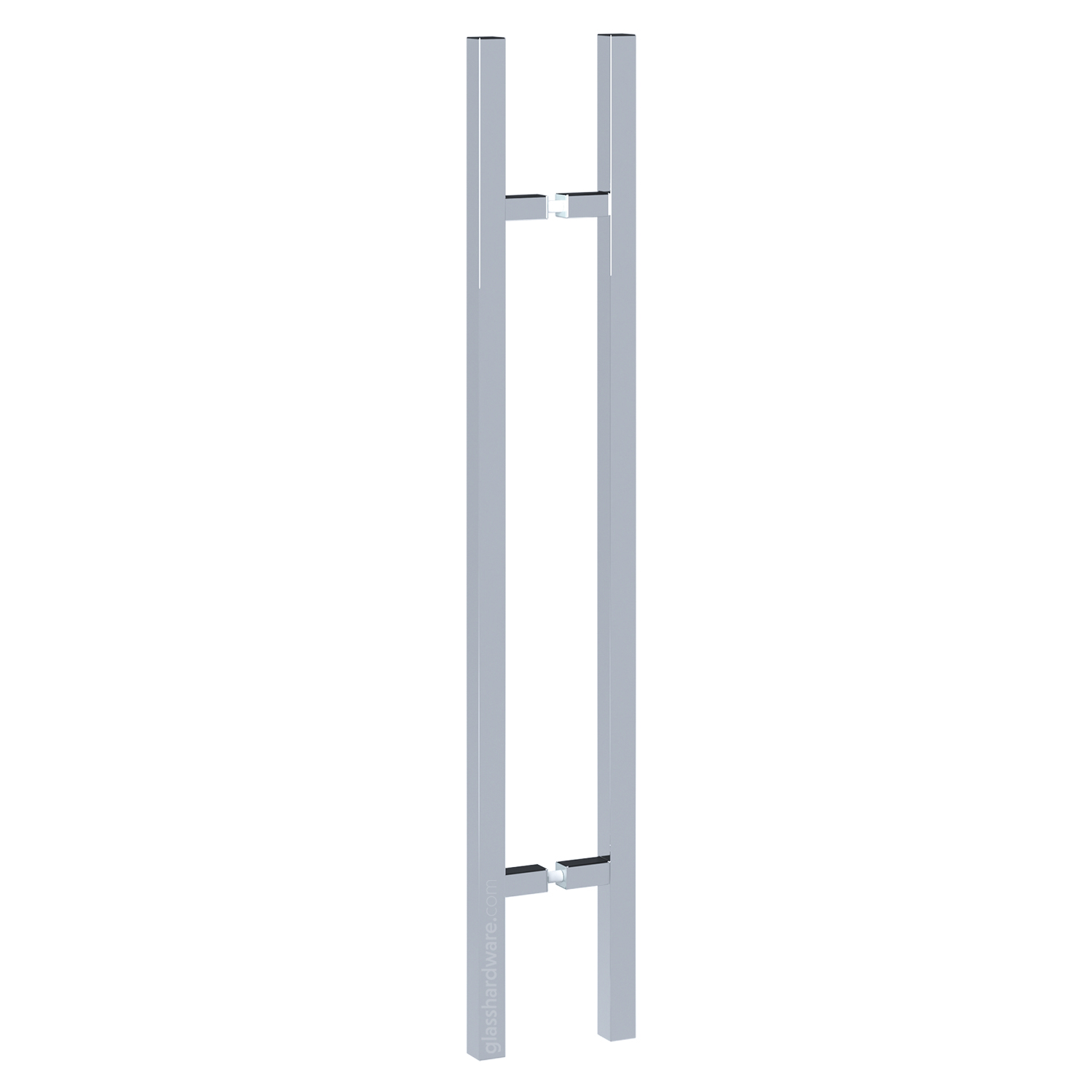 36" Square Commercial Ladder Handle - Polished Stainless