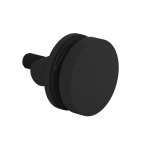 Glass-to-Track Connector for 38IGT Roller System -Matte Black