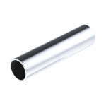 Stainless Steel Upper Track 118″L x 1″D – Polished Stainless