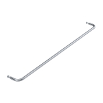 24” Round Towel Bar for Bypass System – Brushed Nickel