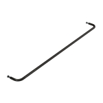 24” Round Towel Bar for Bypass System – Oil Rubbed Bronze