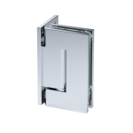 Heavy Duty Wall-to-Glass Offset Back Hinge – Chrome Polished