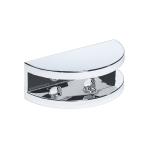 Shelf Clamp Half Moon Style – Chrome Finish