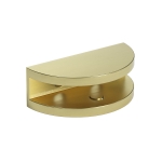 Shelf Clamp Half Moon Style – Gold Brushed