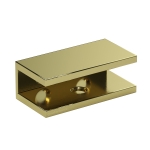 Shelf Clamp – Polished Brass