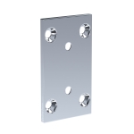Replacement Wall Mount Full Back Plate – Chrome Finish