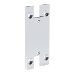 Replacement Heavy Duty “H” Back Plate – Chrome