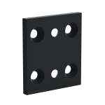 Replacement Wall Mount Short Back Plate – Matte Black