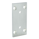 Replacement Heavy Duty Full Back Plate – Br. Nickel