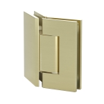 Heavy Duty Glass-to-Glass 135 Degree Hinge – Gold Brushed