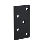Replacement Wall Mount Offset Back Plate – Matte Black