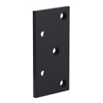 Replacement Heavy Duty Offset Back Plate – Matte Black