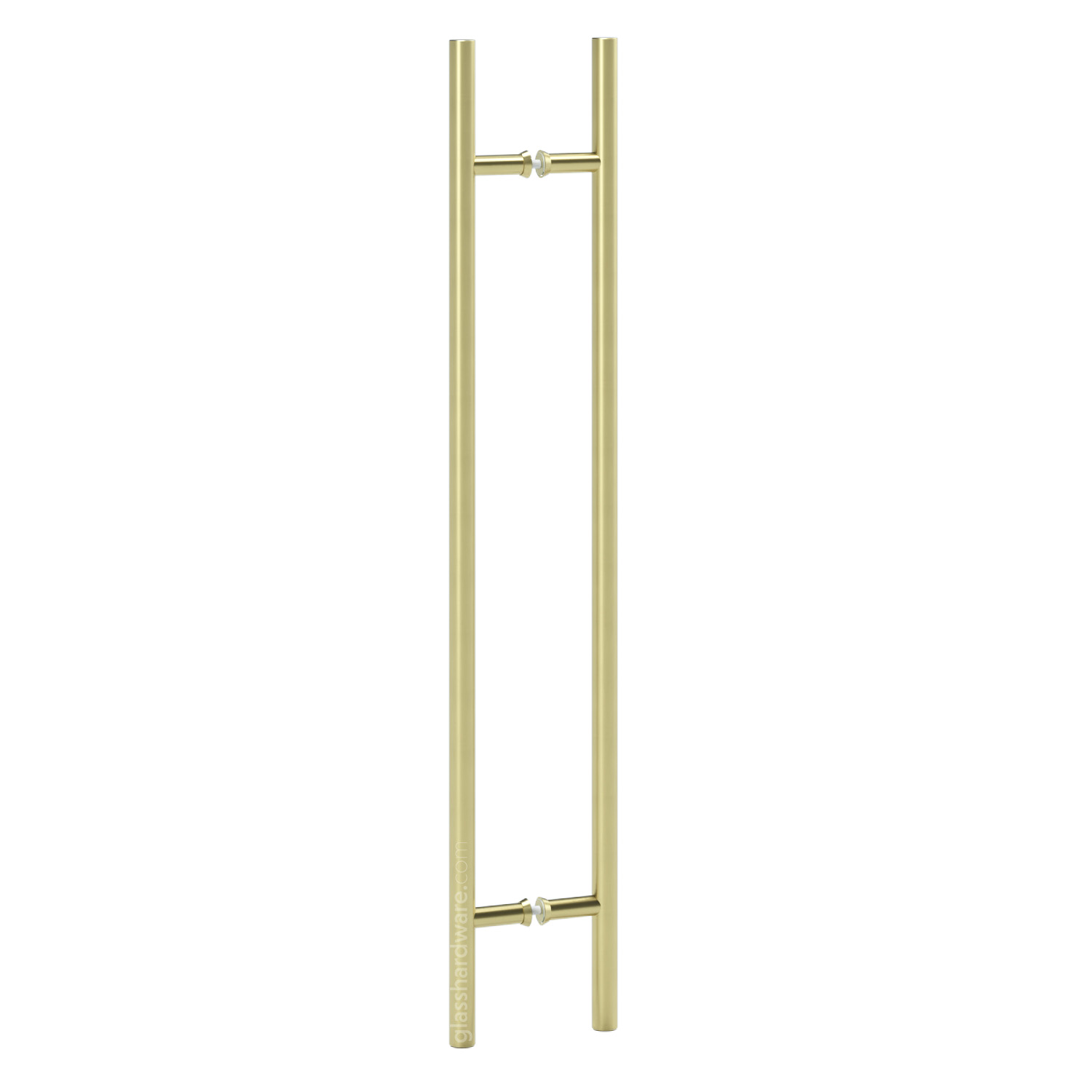 48" Round Commercial Ladder Handle - Gold Brushed