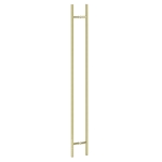 72″ Round Commercial Ladder Handle – Gold Brushed