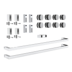 Twin Bypass Sliding System – Polished Stainless